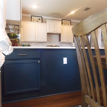 Hint of Blue- Kitchen Remodel