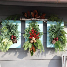 Post Holiday Front Door Decor