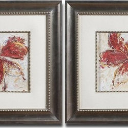 www.essentialsinside.com: floral gesture, wall art - Artwork
