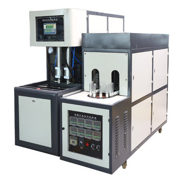 Semi automatic blow molding machine