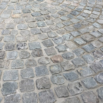 06. Reclaimed GRANITE Cobblestone, 5" x 5"