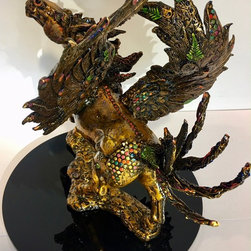 Tracey Keller Luxury Bronze Sculpture - Pegasus - Sculptures