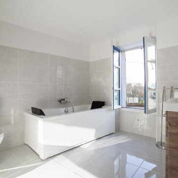 Rénovation d'une cuisine et d'une salle de bain dans une maison TROGLODYTE !