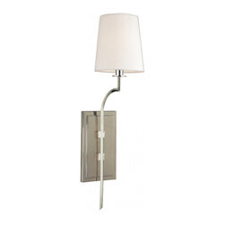 1 Light Wall Sconce by Hudson Valley Glenford  in Transitional style - Lighting