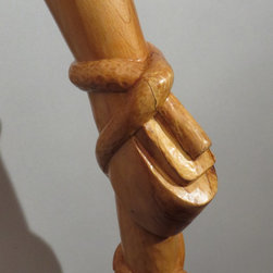 Commemorative Stafff Detail: Faux Joinery & Alpine Climbing Rope - Products