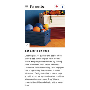 Organizing with Kids
