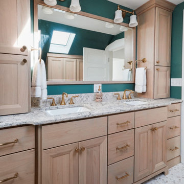 Bright Kitchen and Bathroom Remodel