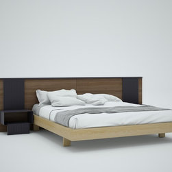 КОМПЛЕКТ ДЛЯ СПАЛЬНИ TESLA -C- Темный - Beds