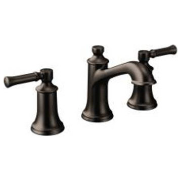 Moen T6805 Double Handle Widespread Bathroom Faucet - Oil Rubbed Bronze