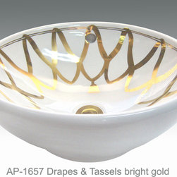 Hand Painted Vessels Sinks by Atlantis - Bathroom Sinks