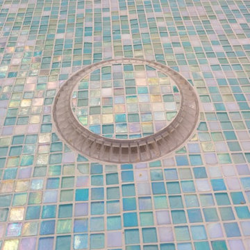 All Tile Interior Finish swimming pool renovation