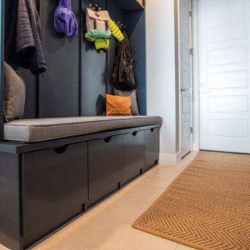 Wicker Park Painted MDF Mudroom