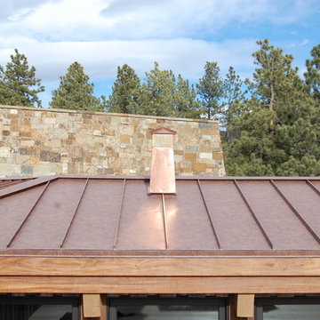 Western Rust Standing Seam Metal Roof