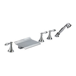 Lyon Triple Handle Solid Brass Bathroom Sink Faucet - Bathroom Sink Faucets