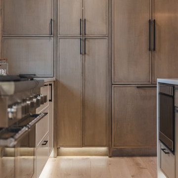 Sleek Elegance: Slim Shaker Cabinet Kitchen Renovation
