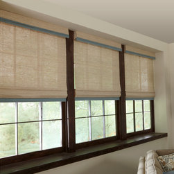 Horizons Natural Woven Shades - Window Treatments