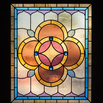 Victorian Front Door Stained Glass