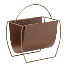 Blake Magazine Rack, Brown
