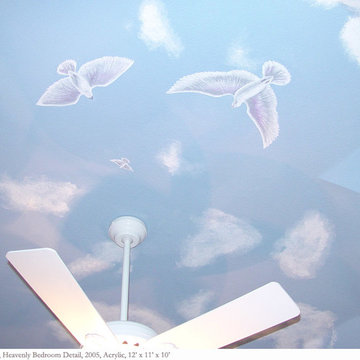 Girl's Bedroom Murals
