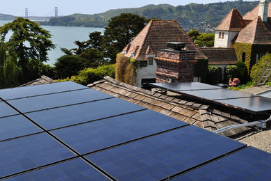 Tiburon Solar Panel Installation