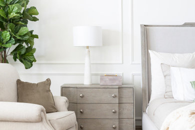 Inspiration for a transitional bedroom remodel in Orlando