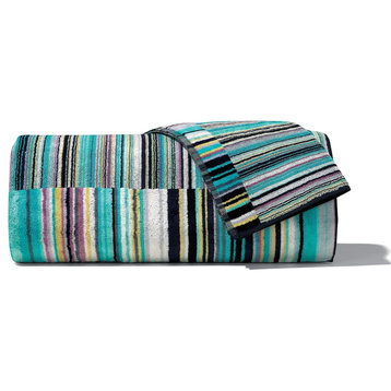 Jazz Blue Towels Collection, Hand Towel