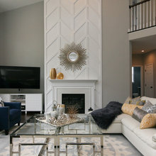 Fireplace family room