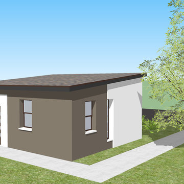 Single Family Home, Sf 485 (Mq 45) - One Penny Home Series -Energy Saving Design