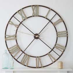 large iron clock - Wall Clocks