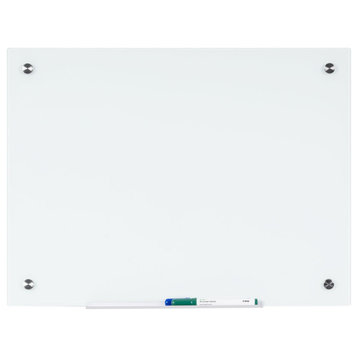 River Magnetic Glass Dry, Erase Board, 36"x48"