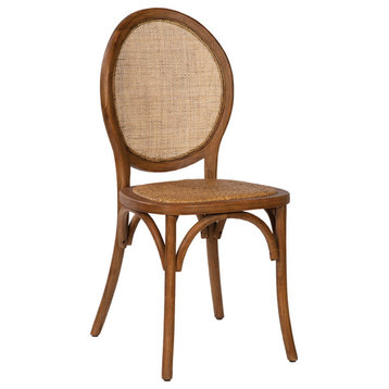 Brown Tansey Side Chair Set of 2