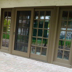 Custom wood Bi-folding units - Windows And Doors