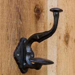 Large Iron Hat Hook - Products