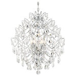 Minka-Lavery - Minka-Lavery Isabella`S Crown Six Light Chandelier 3157-77 - Six Light Chandelier from Isabella`S Crown collection in Chrome finish. Number of Bulbs 6. Max Wattage 60.00. No bulbs included. No UL Availability at this time.