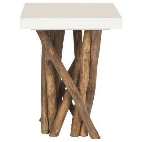 Safavieh Hartwick Side Table, White