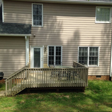BEFORE - narrow and closed-in