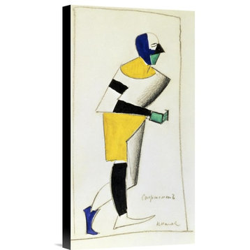 'The Sportsman' Giclee Canvas Fine Art Print, 11.727x1.5x22
