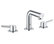 Grohe 20 572 Concetto 1.2 GPM 8"Wspread Double Handle Bathroom - Starlight