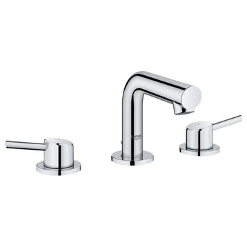 Grohe 20 572 Concetto 1.2 GPM 8"Wspread Double Handle Bathroom - Starlight