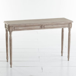 Antiqued Gustavian Console - Buffets And Sideboards