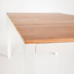 Wintons Teak Tandem Alu Table - Outdoor Dining Tables