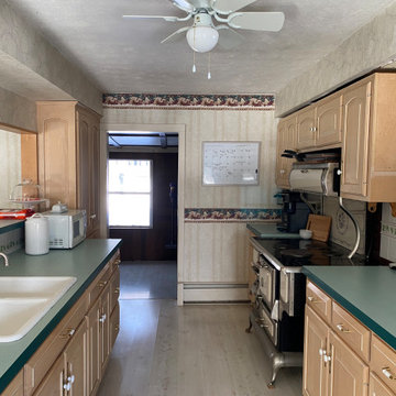 Old Farm Home Kitchen Transformed