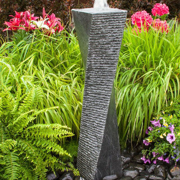 Granite Polished Twist Fountain Kit