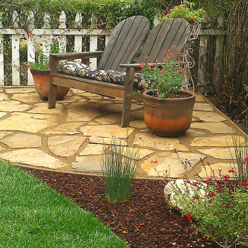 Flagstone and DG Patio