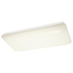 Kichler Lighting - Kichler Lighting 10303WH Fluorescent Fixture Group - 4 Light Ceiling Mount - wit - This Kichler fluorescent light is made from whiteFluorescent Fixture  White White GlassUL: Suitable for damp locations Energy Star Qualified: n/a ADA Certified: n/a  *Number of Lights: 4-*Wattage:32w Fluorescent bulb(s) *Bulb Included:No *Bulb Type:Fluorescent *Finish Type:White