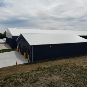 Hybrid Building Solutions Post Frame Warehouse