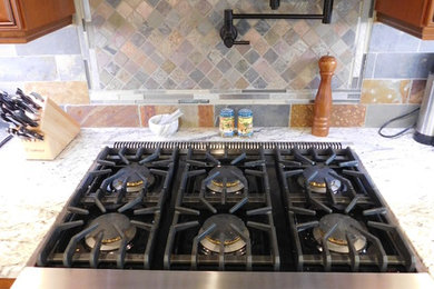 Kitchen - rustic kitchen idea in Philadelphia