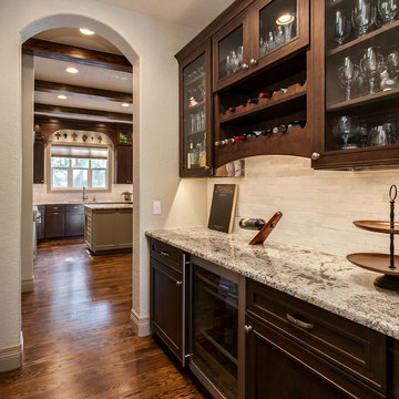 Spectacular Kitchen Remodel with double islands 6 burner gas stove Denver CO