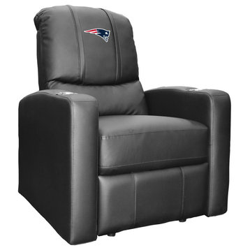New England Patriots Primary Man Cave Home Theater Recliner