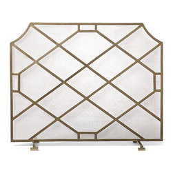 Beckett Fireplace Screen - Fireplace Screens